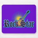 Search for rock star mouse mats Black