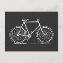 Search for black and white bicycle postcards Vintage