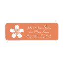 Search for sakura return address labels Flower