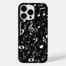 Search for music teacher iphone cases Black and white