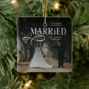 Search for mr and mrs christmas tree decorations First christmas married