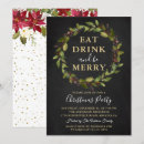Search for eat drink and be merry invitations Holly