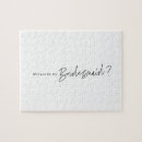 Search for bridesmaid puzzles Black and white