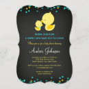 Search for rubber duck baby shower invitations Blue