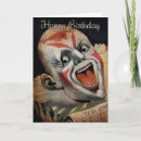 Search for scary clown cards Creepy