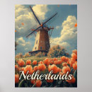 Search for vintage tulip posters Netherlands