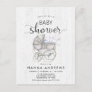 Search for carriage baby boy shower invitations It's a boy