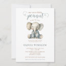 Search for little peanut baby shower invitations Watercolor
