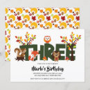 Search for squirrel party invitations Wild animals