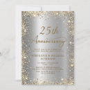 Search for 25th silver anniversary invitations Married 25 years