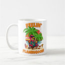 Search for funny hawaiian mugs Flamingo