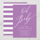 Search for lavender baby girl shower invitations Purple