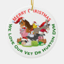 Search for veterinarian christmas tree decorations Veterinary