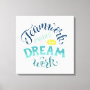 Search for teamwork canvas prints Motivation