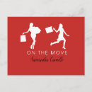 Search for woman moving postcards We've moved