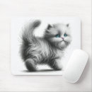 Search for white kitten mouse mats Pet