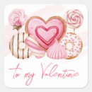 Search for valentine cookie stickers Pink