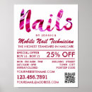 Search for nail technician posters Beautician