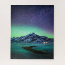 Search for aurora borealis puzzles Landscape