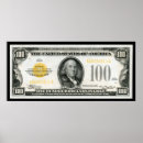 Search for dollar sign on money posters Bank
