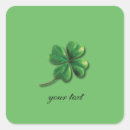 Search for green clover stickers Simple