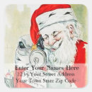Search for phone return address labels Vintage