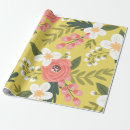 Search for yellow floral wrapping paper Pink