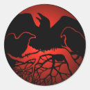 Search for native bird stickers Raven