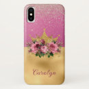 Search for gold crown iphone cases Girly
