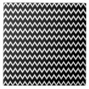Search for black and white zigzag tiles Geometric