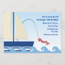 Search for cruise birthday invitations Blue