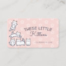 Search for kitty business cards Pet sitting