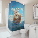 Search for sailing ship shower curtains Boat