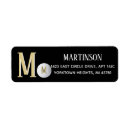 Search for golf ball return address labels For him