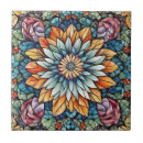 Search for mosaic flower tiles Floral