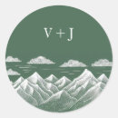 Search for mountain wedding stickers Destination