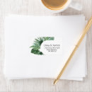 Search for tropical design return address labels Watercolor