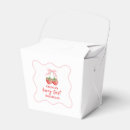Search for 1st birthday favour boxes Strawberry