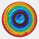Search for rainbow earth stickers World