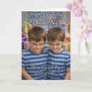 Search for twin boys cards Double