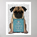 Search for pug posters Fabfunky