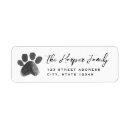 Search for dog and cat return address labels Pet