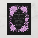 Search for lavender funeral cards Remembrance