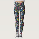 Search for music notes leggings Musical