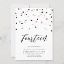 Search for girls 14th birthday invitations Fourteen