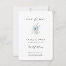 Search for thistle wedding save the dates Watercolor