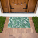 Search for palm leaf doormats Exotic