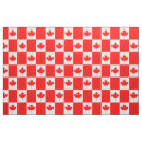 Search for canada flag fabric Red