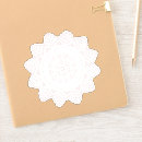 Search for white doily stickers Vintage