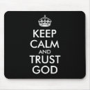 Search for trust in god mouse mats Jesus